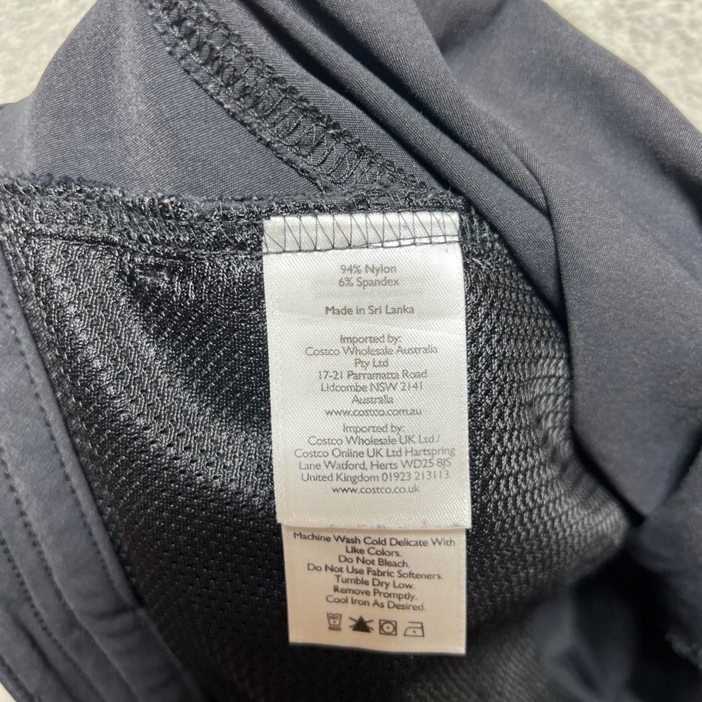 Eddie Bauer Guide Pro Capri Pants Womens 14 Black High Waist Hiking Outdoor - Picture 8 of 16